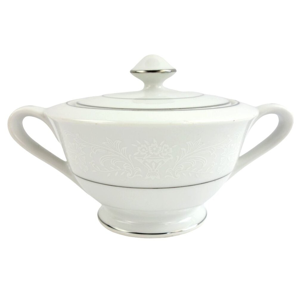 Vintage Wakefield Fine China by International Japan Sugar Bowl with Lid